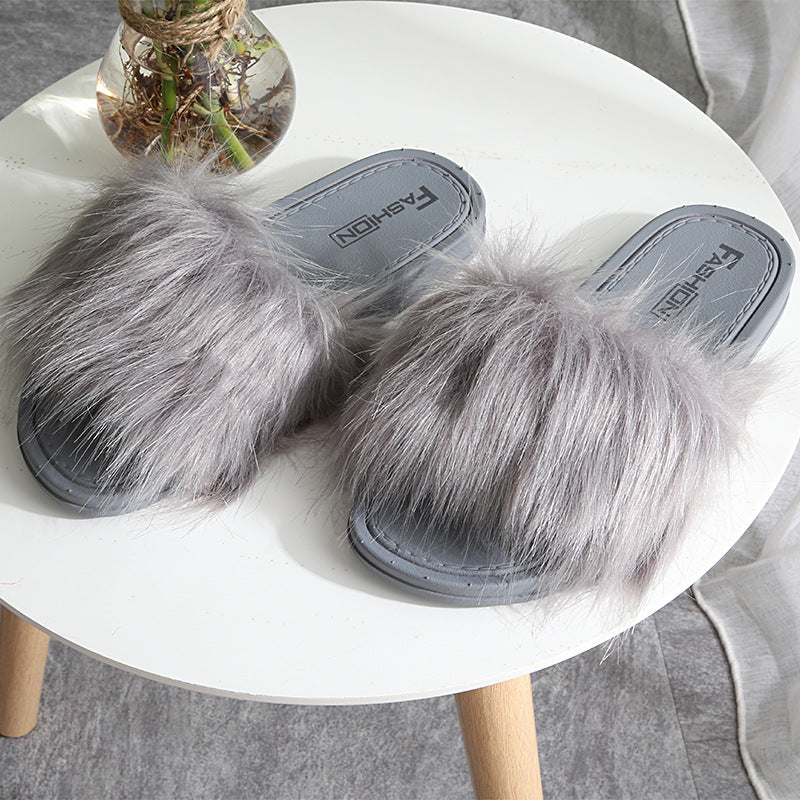 Slippers Fuzzy Plush