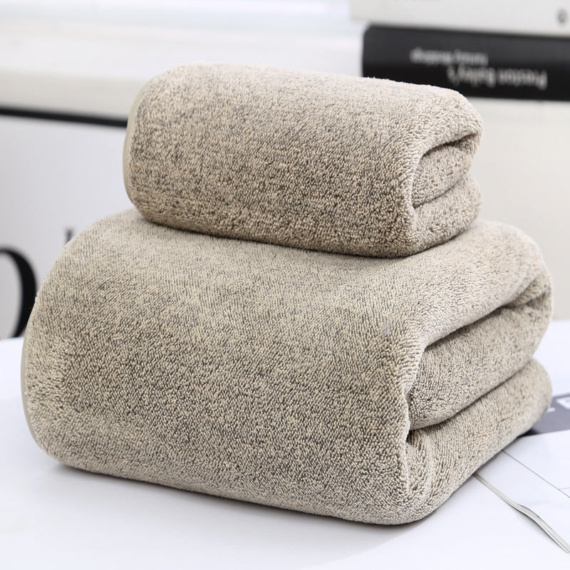 Bamboo Charcoal Fiber Coral Fleece Towel