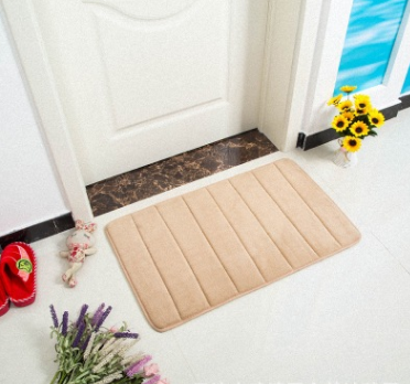 Velvet Memory Foam Bathmat