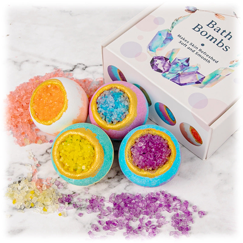 Crystal Essential Oil Bath Salt Ball