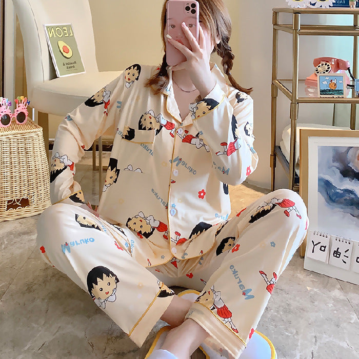 Home wear cute Korean ins style can be worn outside