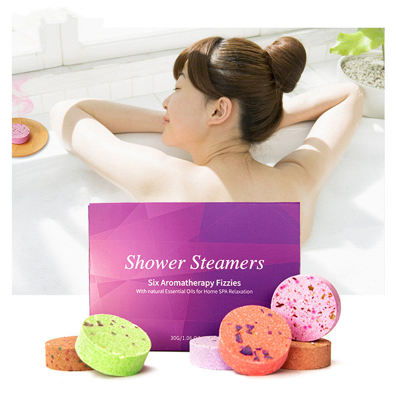 Aromatherapy Bath Tablets Set Essential Oil Shower Tablets Bath