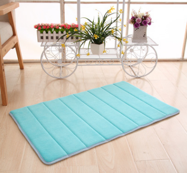 Velvet Memory Foam Bathmat