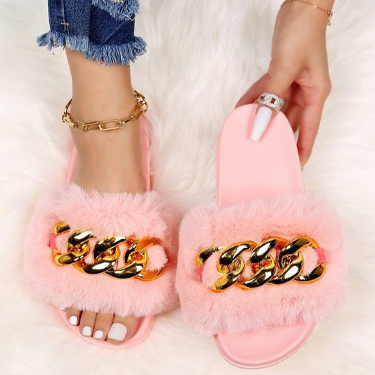 Women's Autumn Plus Size Flat Slippers