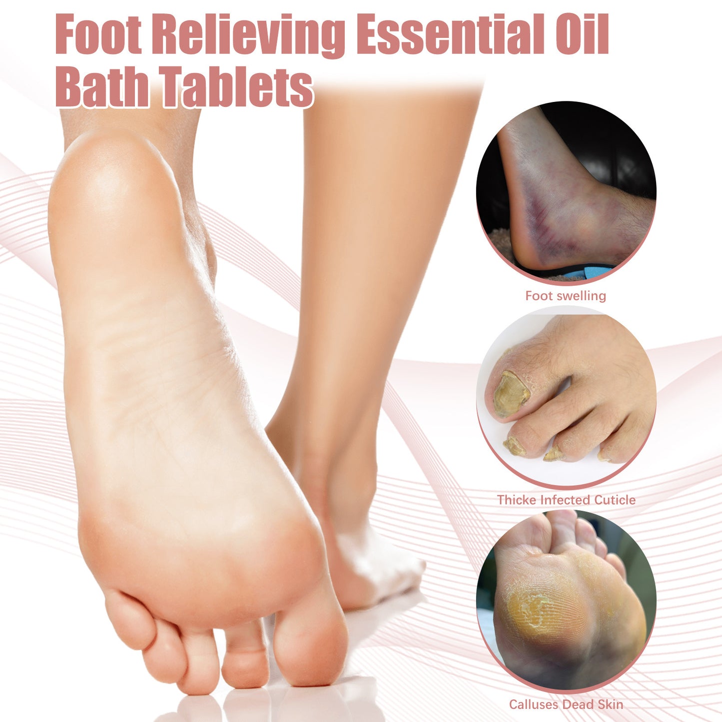 Calluses Relieve Soreness And Swelling Foot Bath Tablets