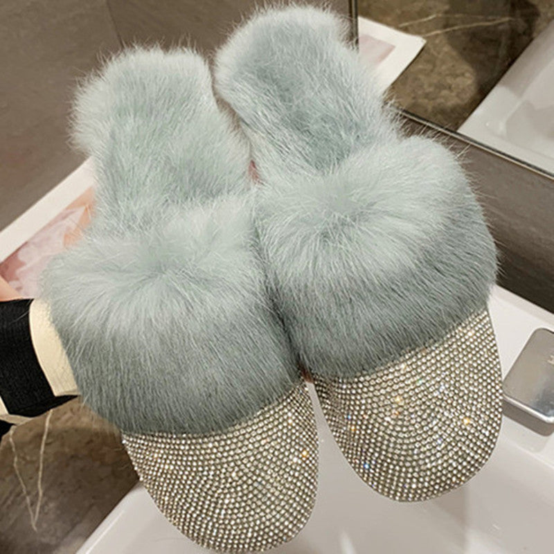 Women's Fashion Simple Large Size Slippers