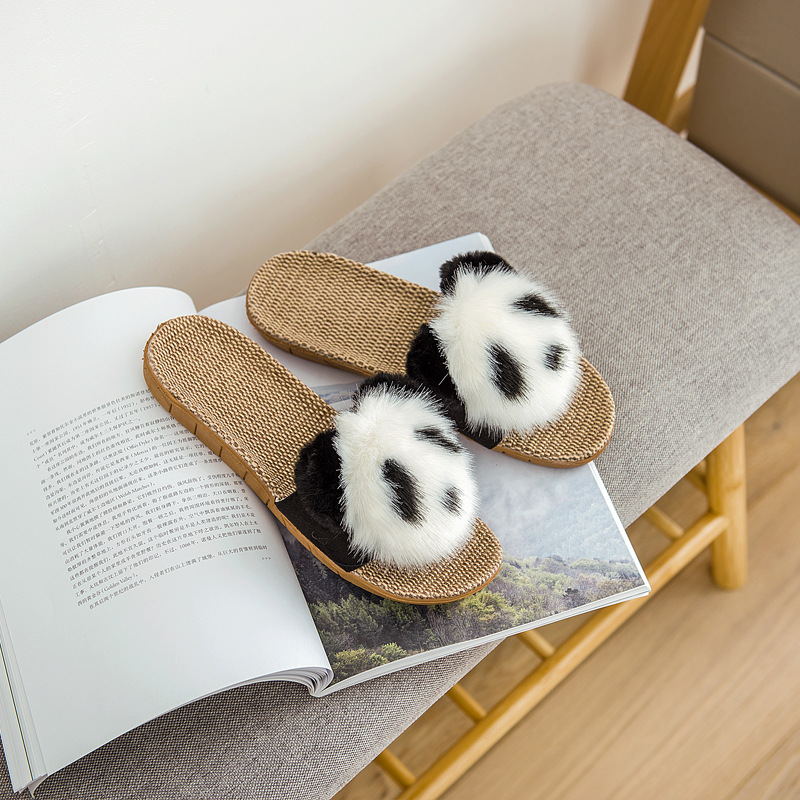 Home slippers Panda slippers