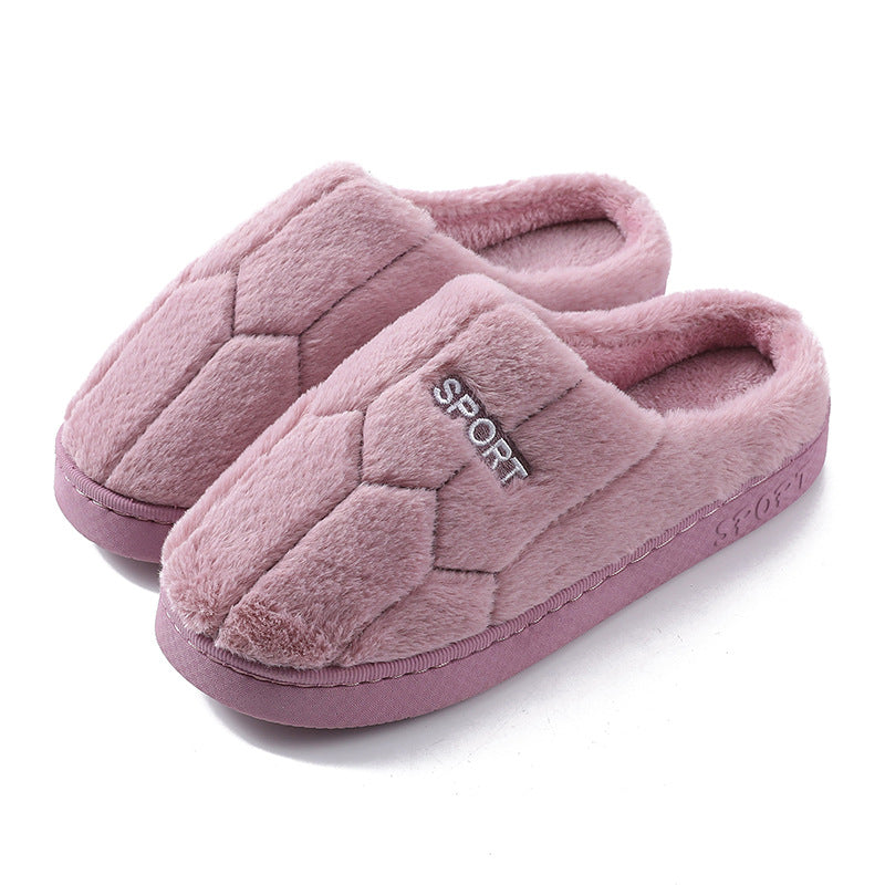 HomeAutumnWinter Indoor Warm Monthly Cotton Slippers