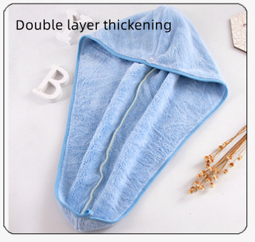 Hair Towel Water Absorption Quick Drying Double Sided