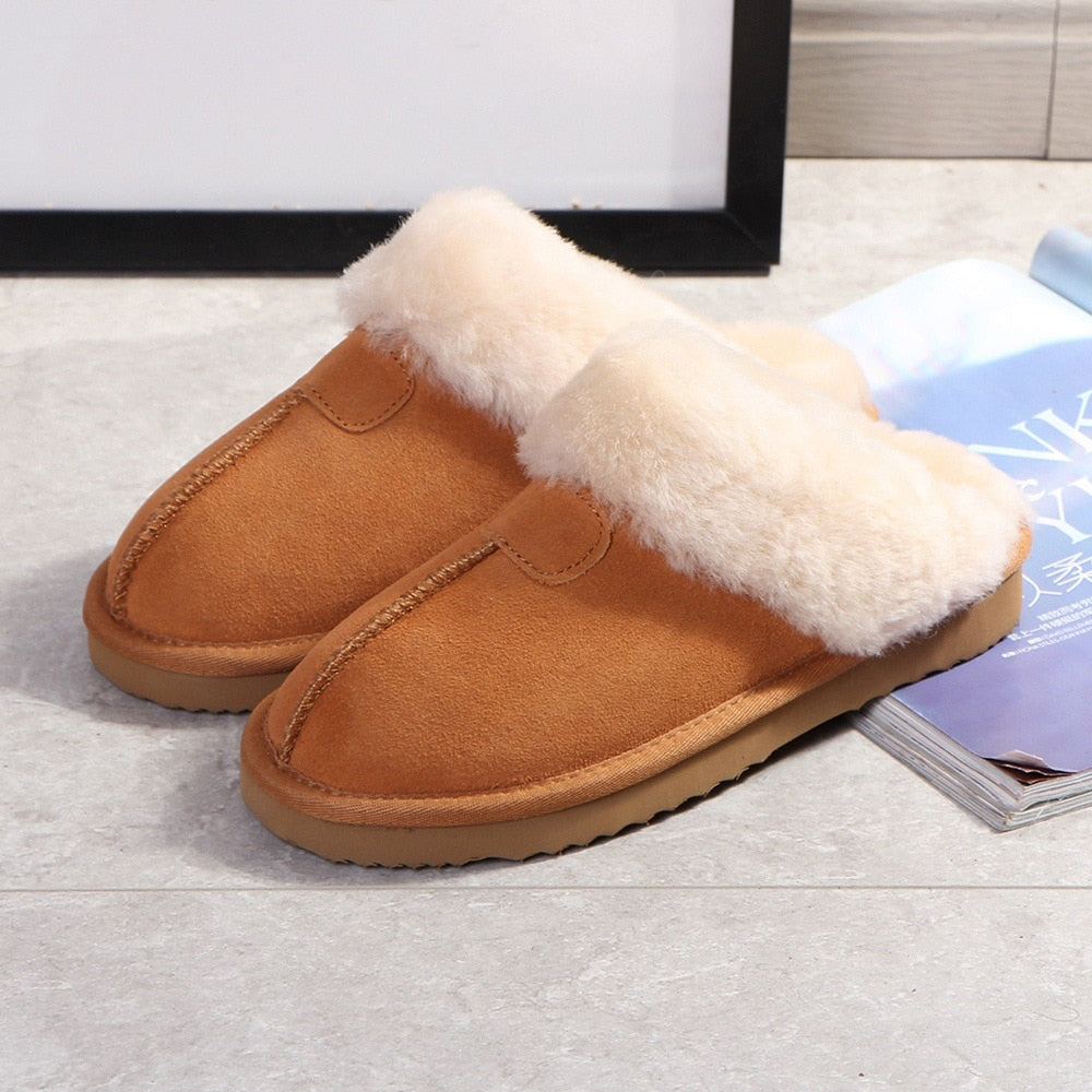 Warm non-slip slippers