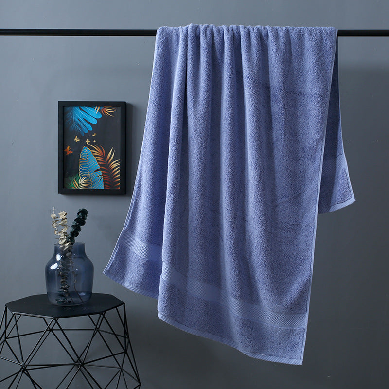 Plus-sized Thick Long-staple Cotton Bath Towel