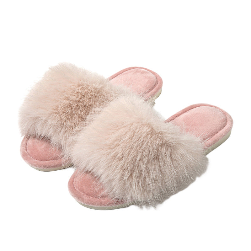 Cotton Slippers Women's Home Plush