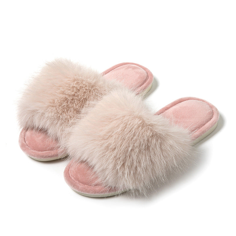 Cotton Slippers Women's Home Plush