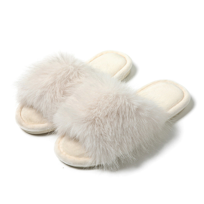 Cotton Slippers Women's Home Plush