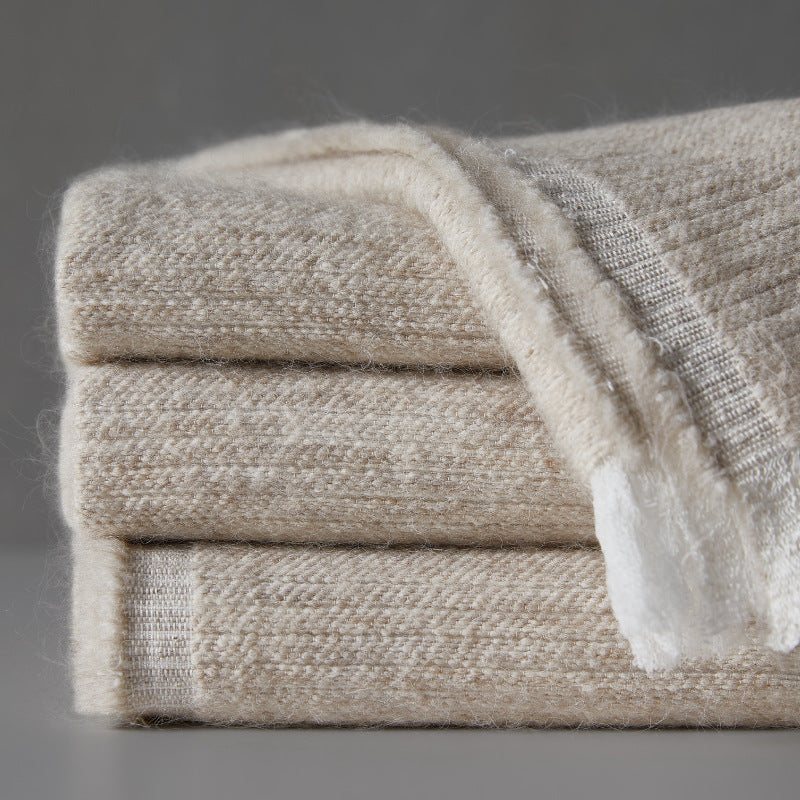 Natural Silk Light Luxury Cashmere Blanket