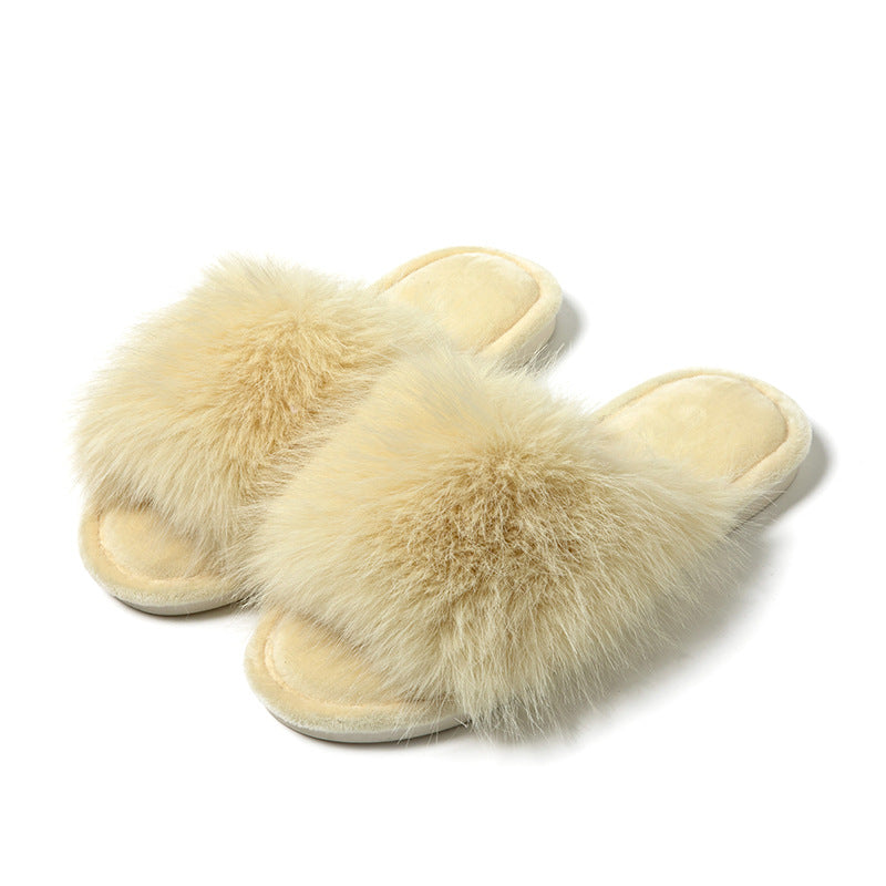 Cotton Slippers Women's Home Plush