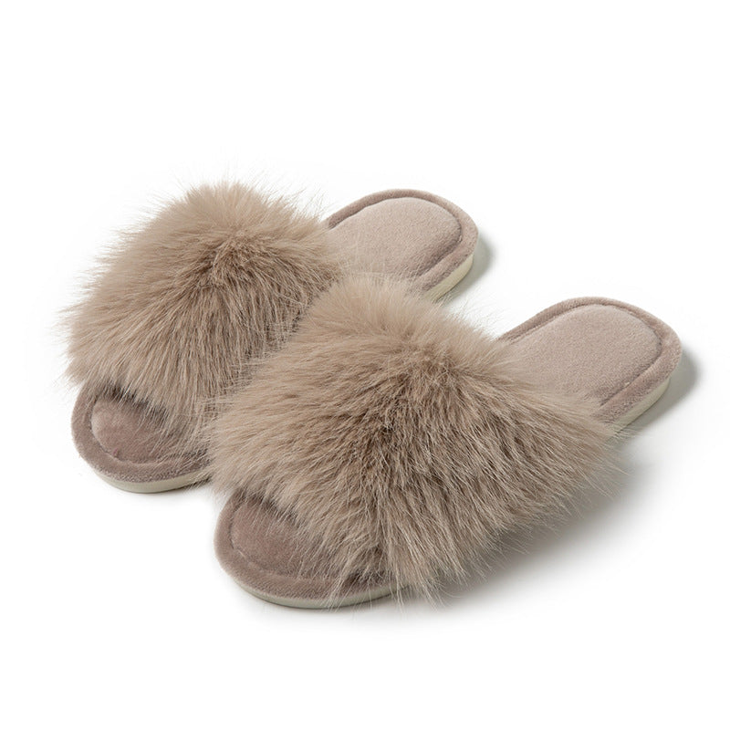 Cotton Slippers Women's Home Plush