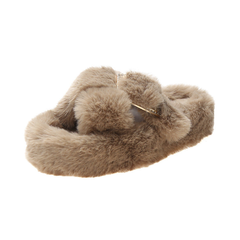 New Casual Muffin Heel Slippers