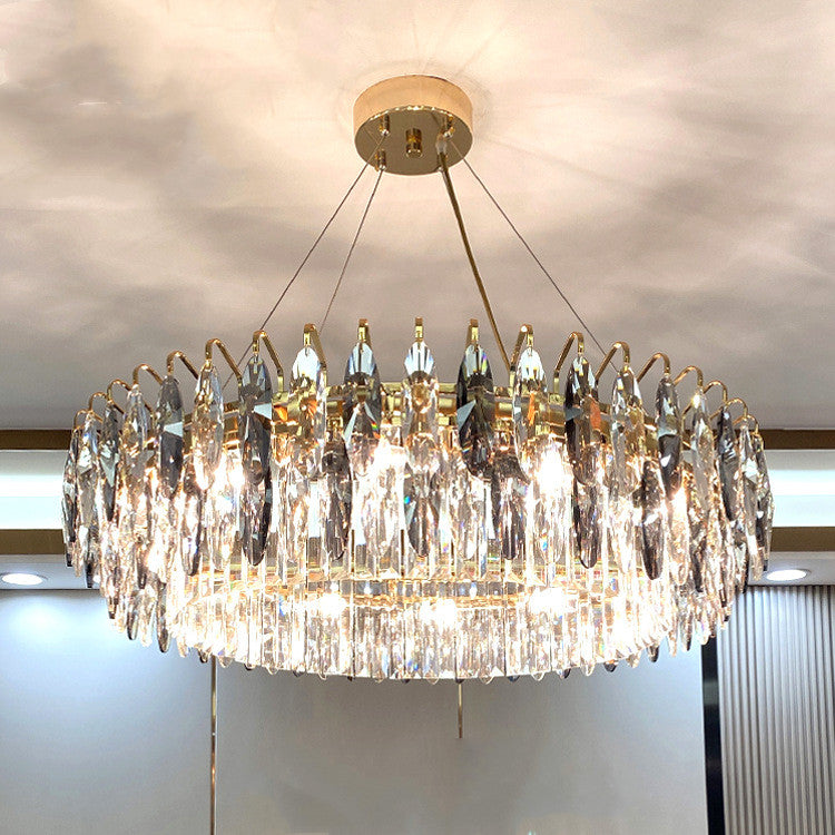 Luxury Chandelier Living Room Luxury Crystal Diamond Fashion