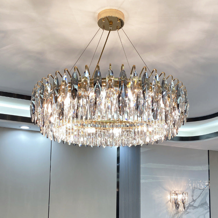 Luxury Chandelier Living Room Luxury Crystal Diamond Fashion