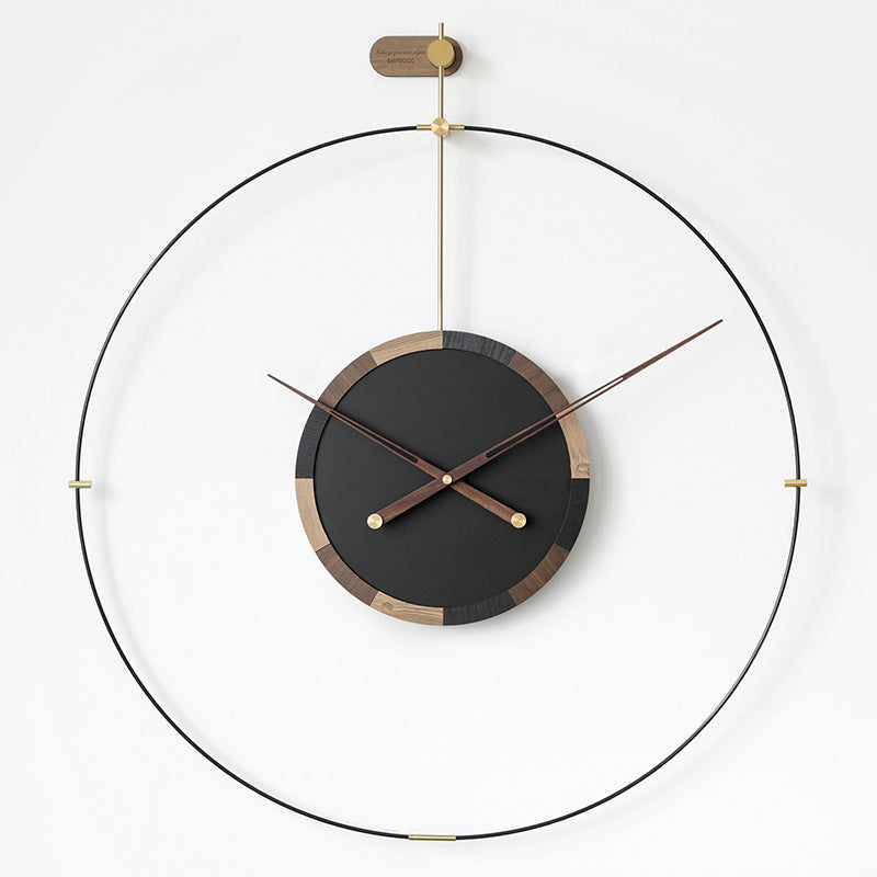 Fashion Spanish Nordic Light Luxury Wall Clock