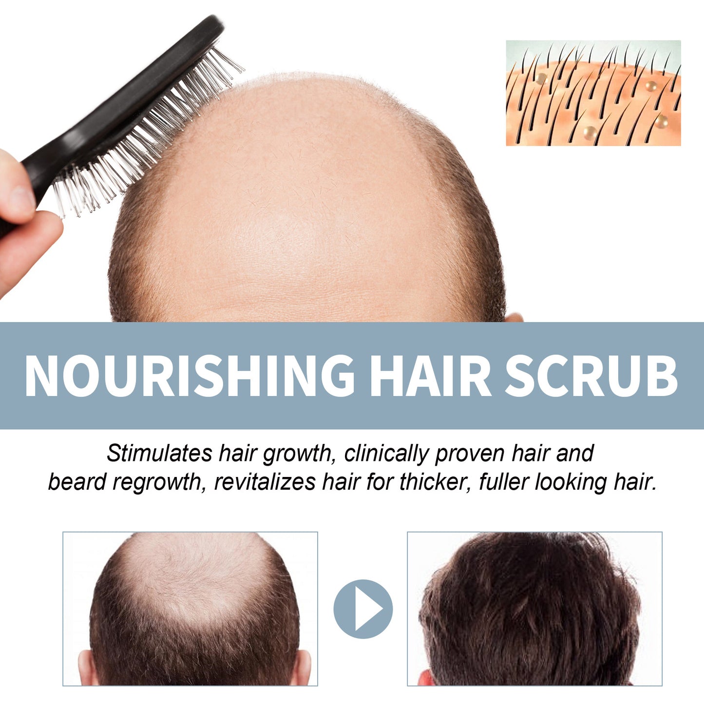 Nourishing Hair Care Facial Scrub