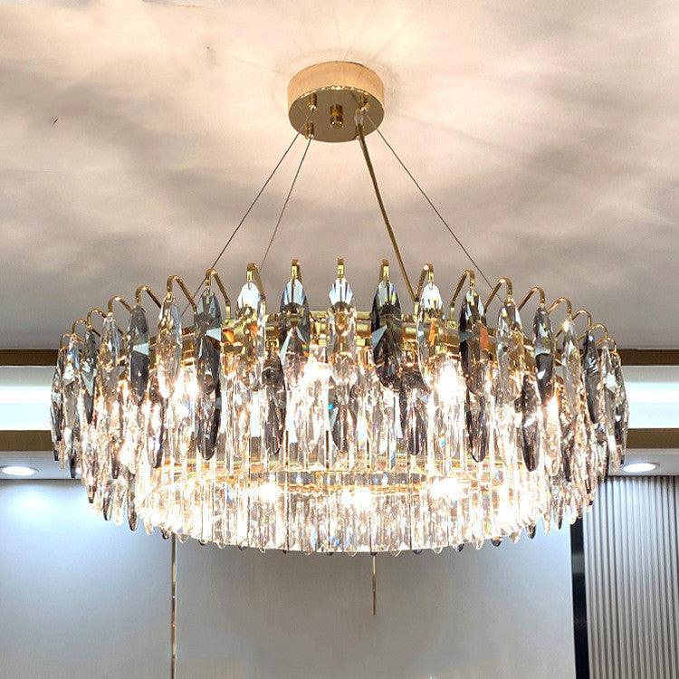 Luxury Chandelier Living Room Luxury Crystal Diamond Fashion