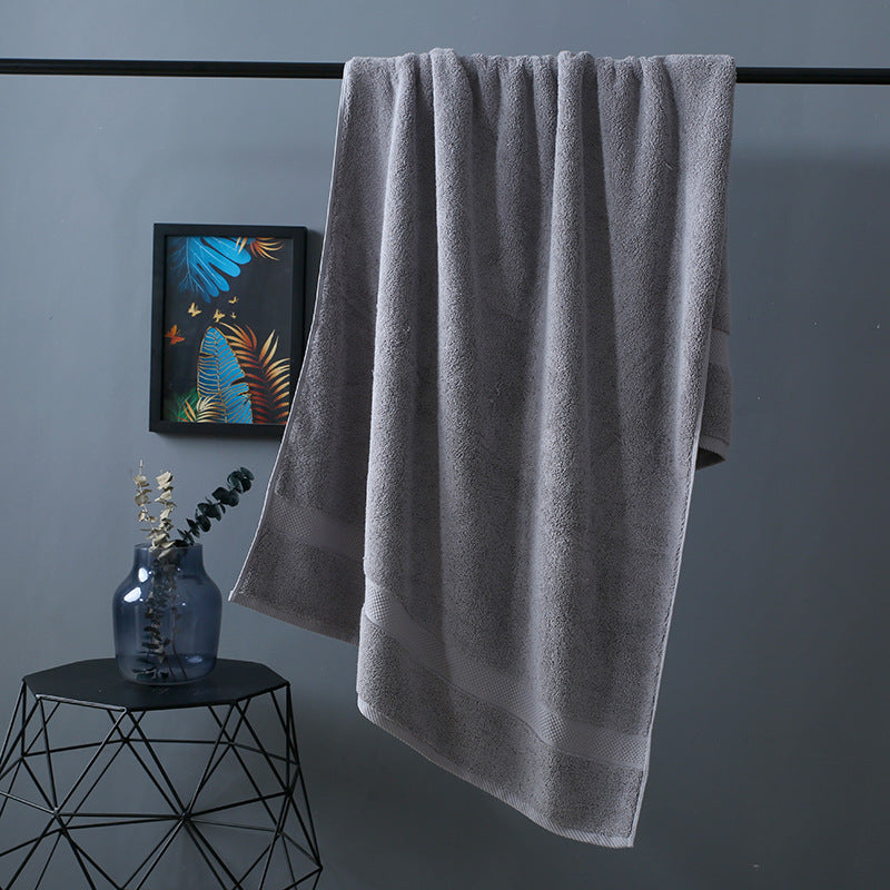 Plus-sized Thick Long-staple Cotton Bath Towel