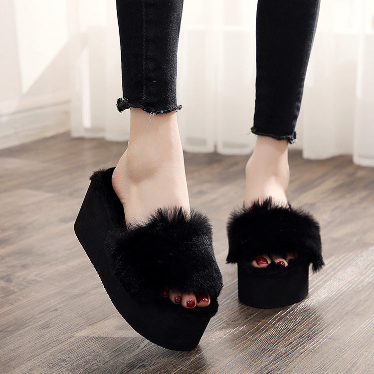 Women's Thick-soled Slippers