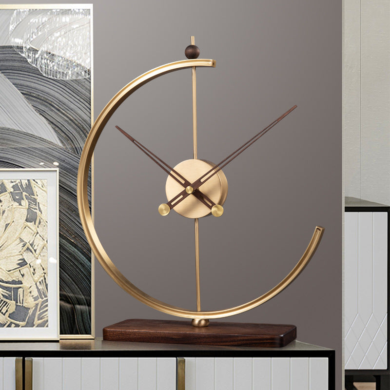 Luxury Modern Minimalist Desktop Clock Home