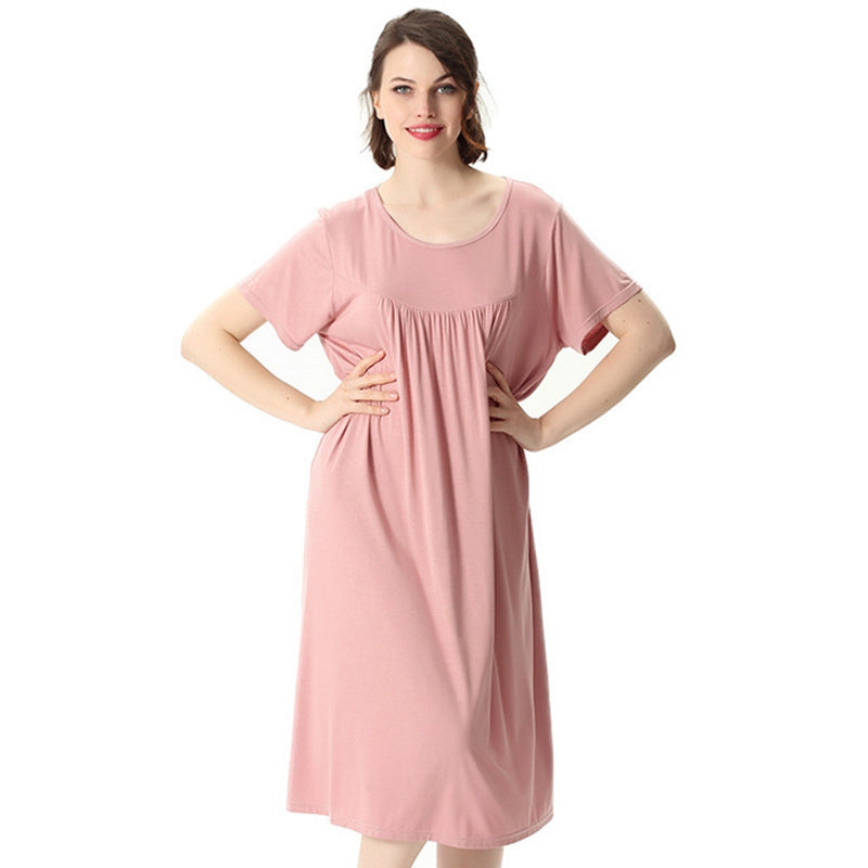 Oversized Women's Summer Thin Loose Modal Cotton Nightdress