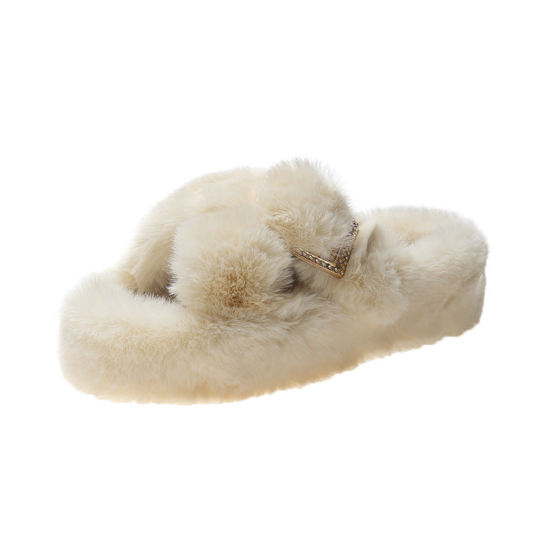 New Casual Muffin Heel Slippers