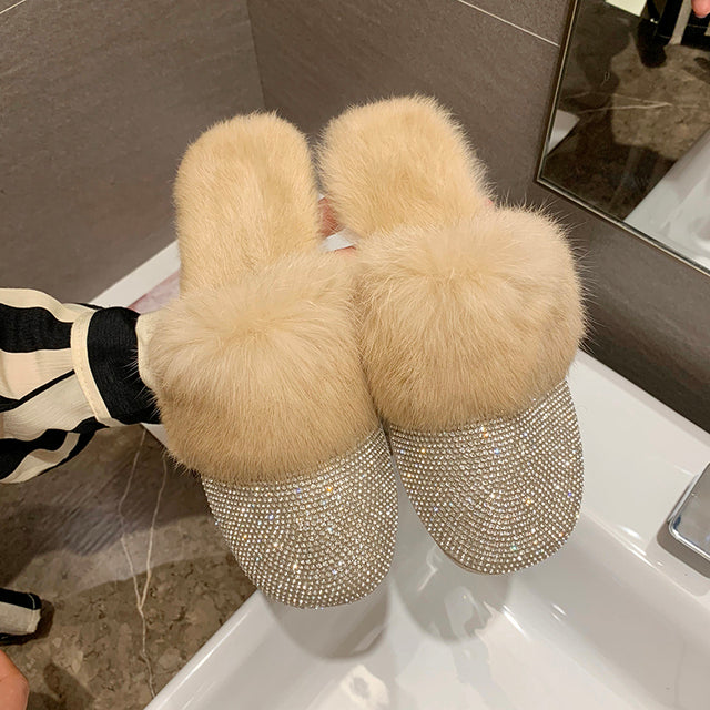 Women's Fashion Simple Large Size Slippers