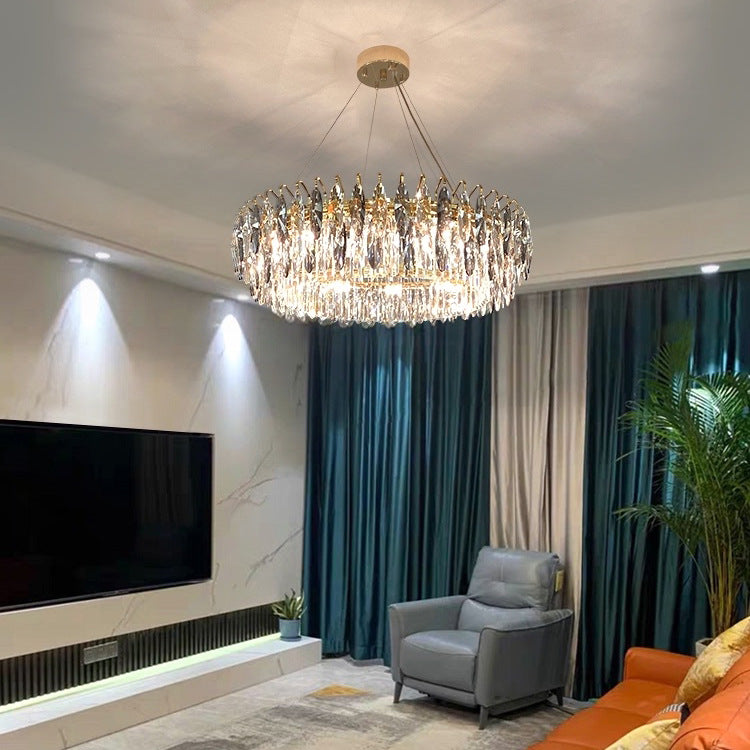 Luxury Chandelier Living Room Luxury Crystal Diamond Fashion