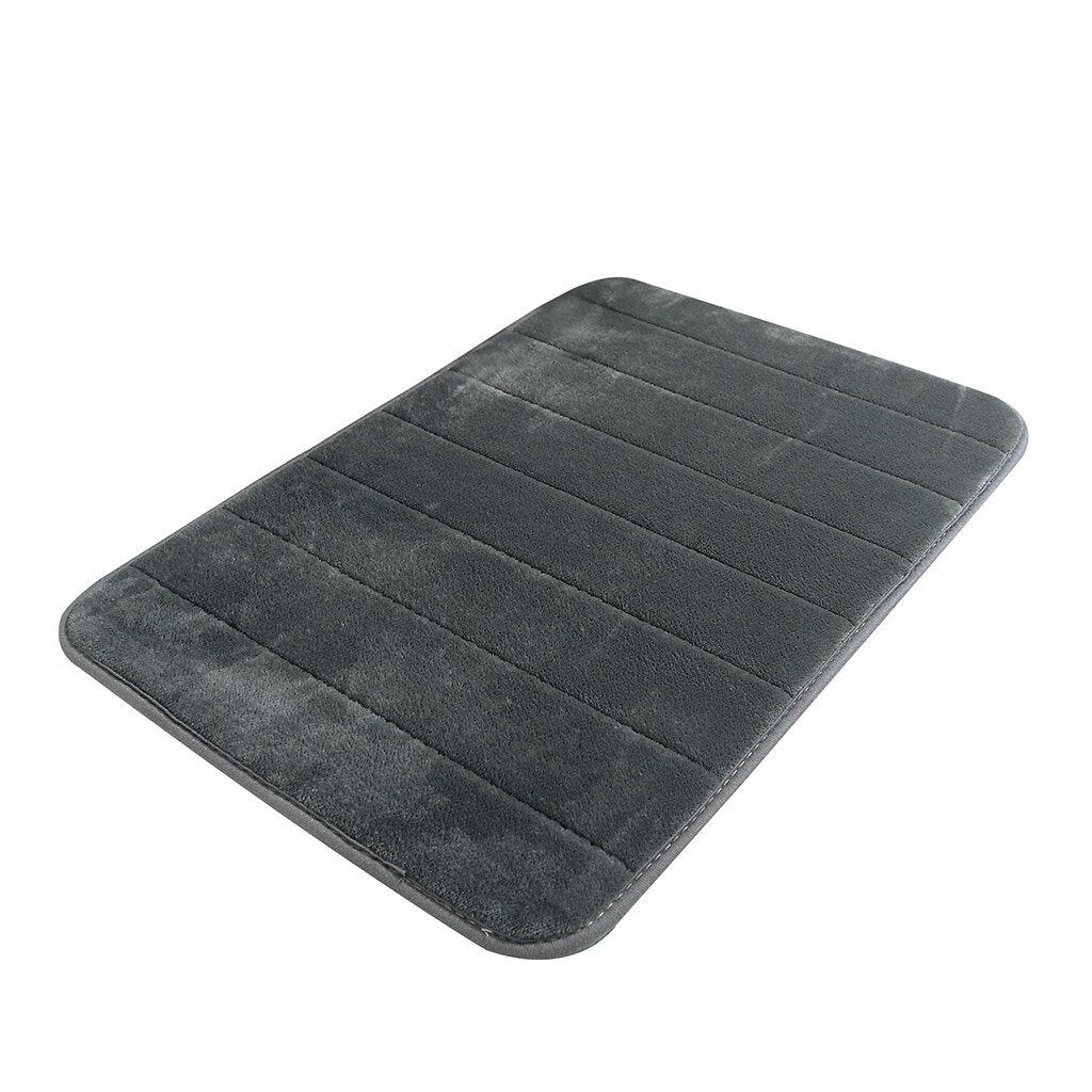 Velvet Memory Foam Bathmat