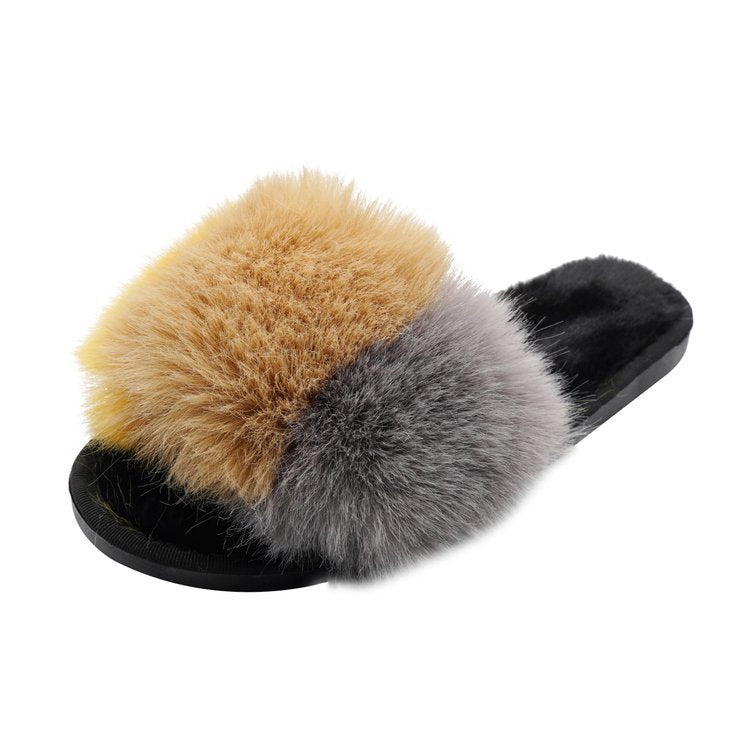 Plush Fur Slippers