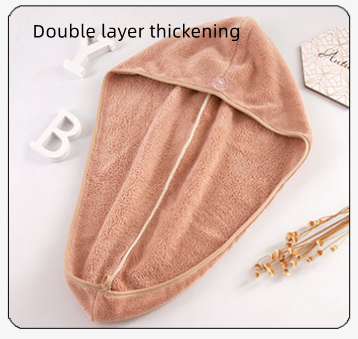 Hair Towel Water Absorption Quick Drying Double Sided