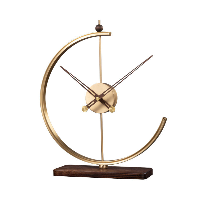 Luxury Modern Minimalist Desktop Clock Home