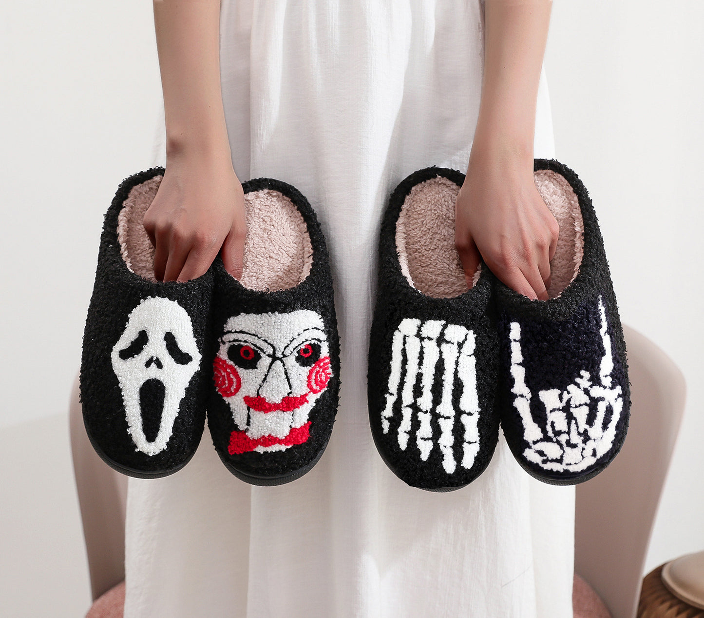 Cotton Slippers Male And Female Home Winter Indoor Cotton Slippers