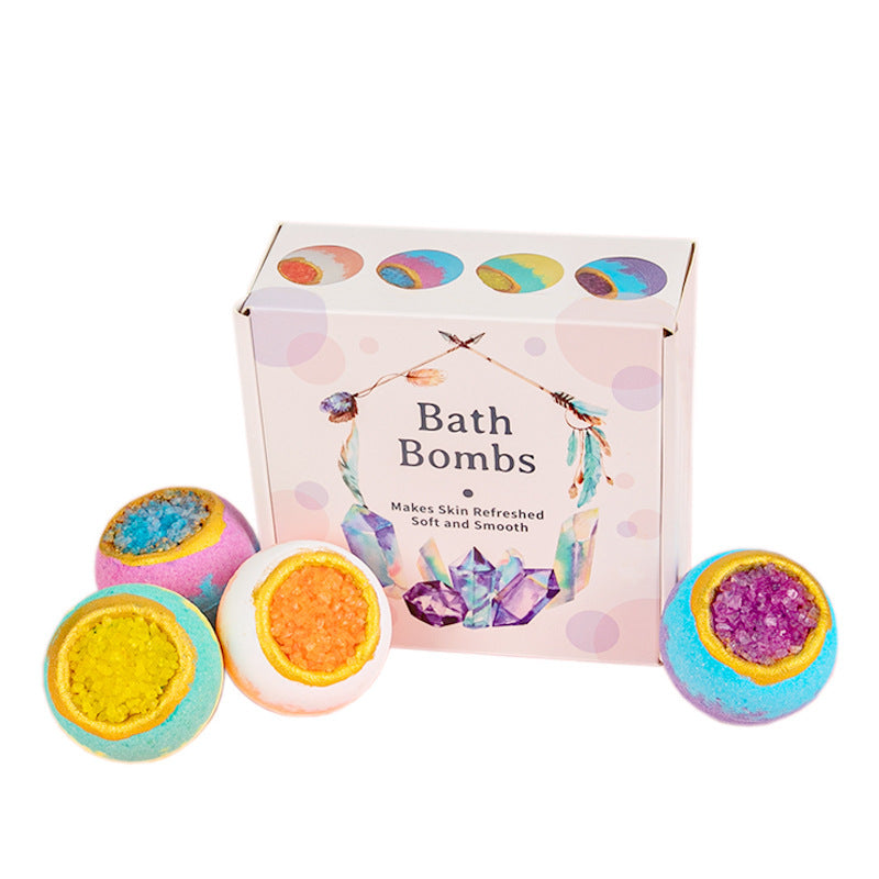 Crystal Essential Oil Bath Salt Ball