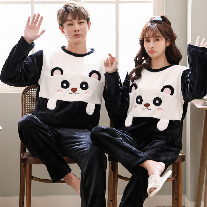 Couples Plush Nightwear