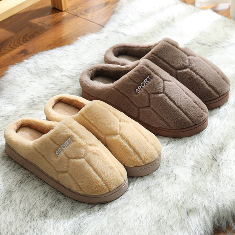 Unisex Slippers Cozy Plush House Slippers Warm Winter Slippers Indoor