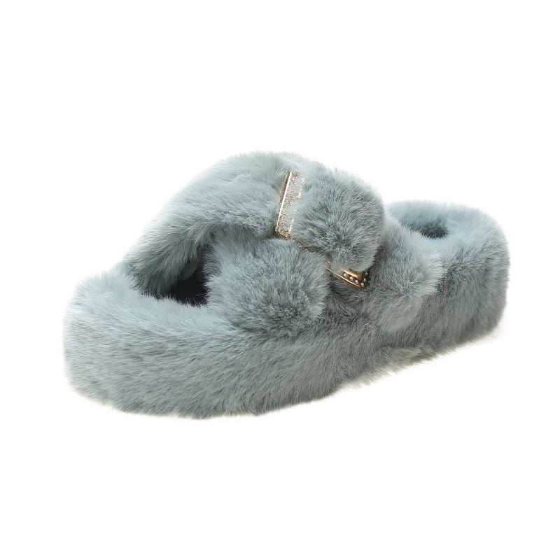 New Casual Muffin Heel Slippers